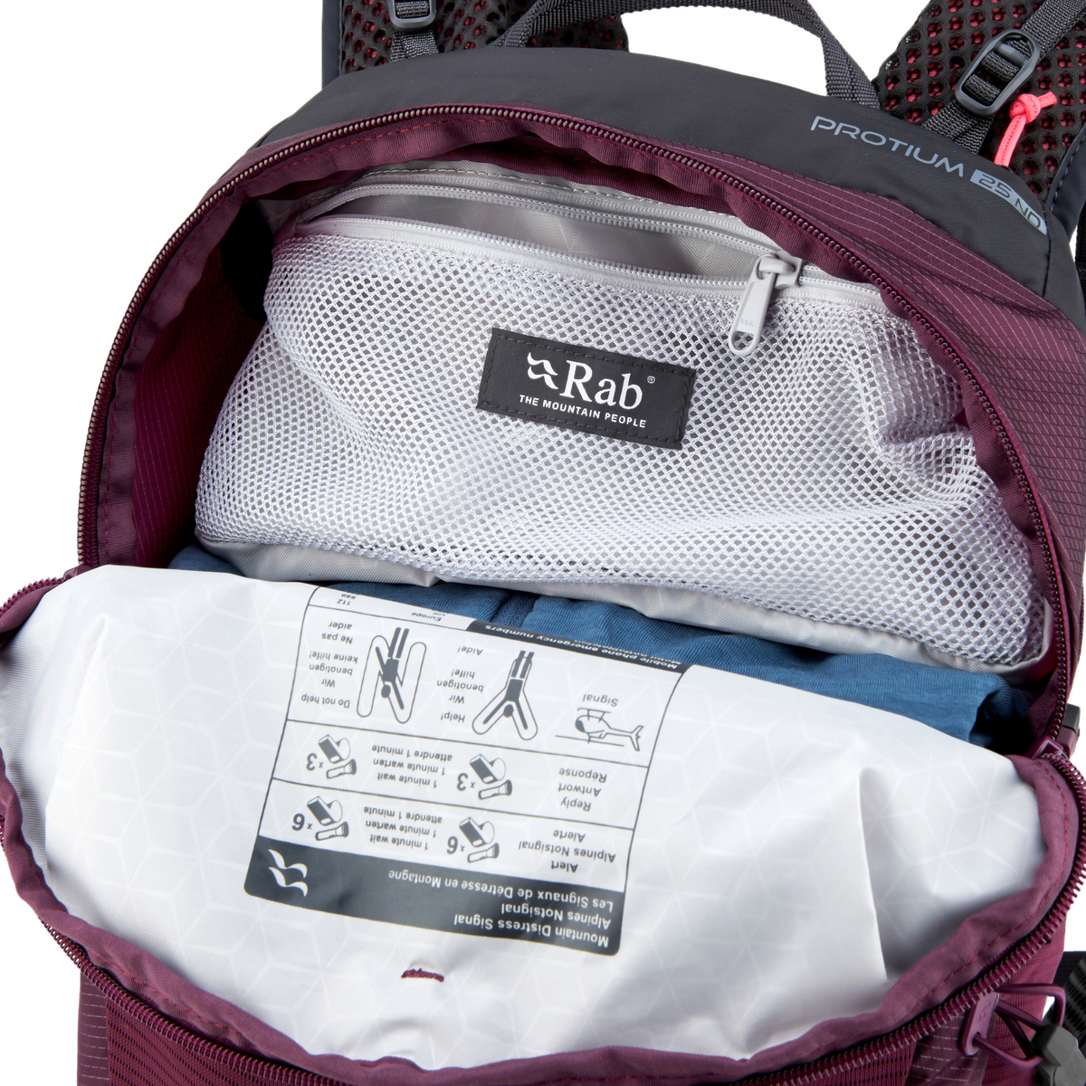 Rab Protium Narrow Dimension ND25L Daysack Mulberry MUL QAP-63