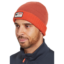 Load image into Gallery viewer, Rab Unisex Essential Beanie Hat (Tuscan Red/Red Grapefruit)
