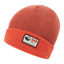 Load image into Gallery viewer, Rab Unisex Essential Beanie Hat (Tuscan Red/Red Grapefruit)
