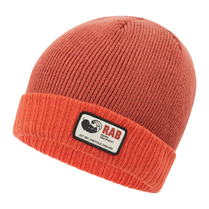 Rab Unisex Essential Beanie Hat (Tuscan Red/Red Grapefruit)