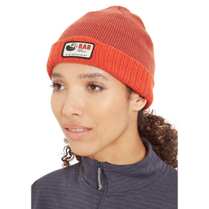 Rab Unisex Essential Beanie Hat (Tuscan Red/Red Grapefruit)