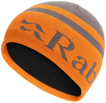 Load image into Gallery viewer, Rab Unisex Logo Band Beanie (Graphene/Marmalade)
