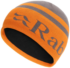 Rab Unisex Logo Band Beanie (Graphene/Marmalade)