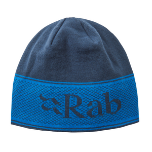 Rab Unisex Logo Band Beanie Hat (Tempest Blue/Maya Blue)