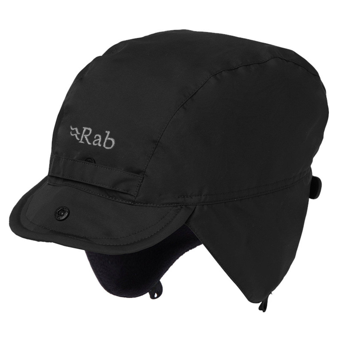 Rab Unisex Waterproof Mountain Cap Black BLK QAB-79