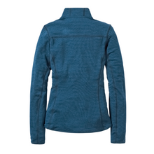 Load image into Gallery viewer, Rab Women&#39;s Ascendor Light Hooded Half Zip Fleece Top (Tempest Blue)
