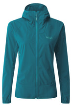 Load image into Gallery viewer, Rab Women&#39;s Borealis Softshell Jacket (Marina Blue)
