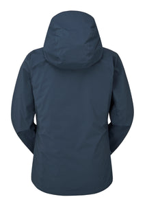 Rab Women's Downpour Light Waterproof Jacket (Tempest Blue)