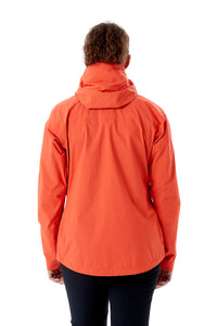 Rab Women's Downpour Plus 2.0 Waterproof Jacket (Red Grapefruit)