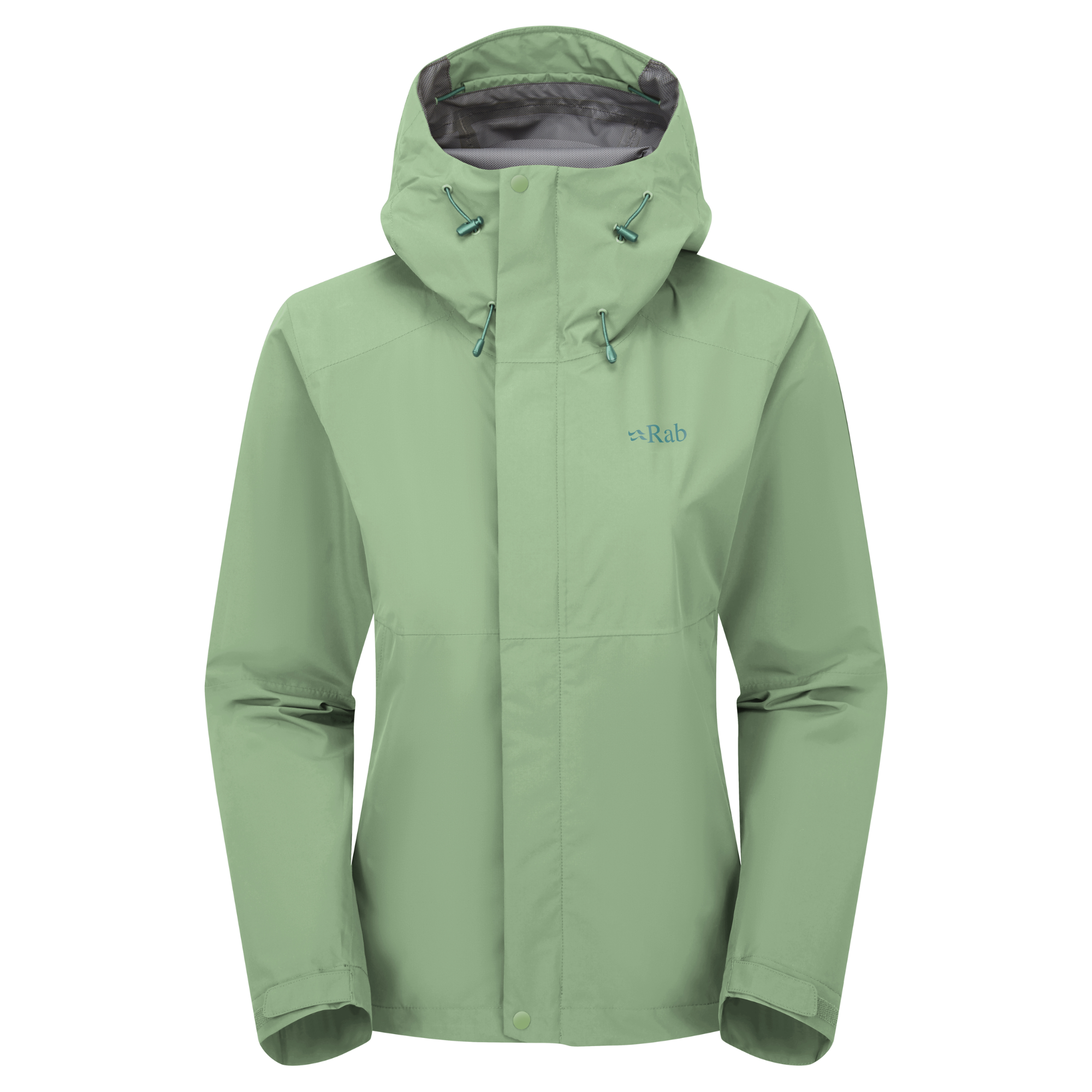 Rab Women's Downpour 2.5L Waterproof Jacket (Fig Green)