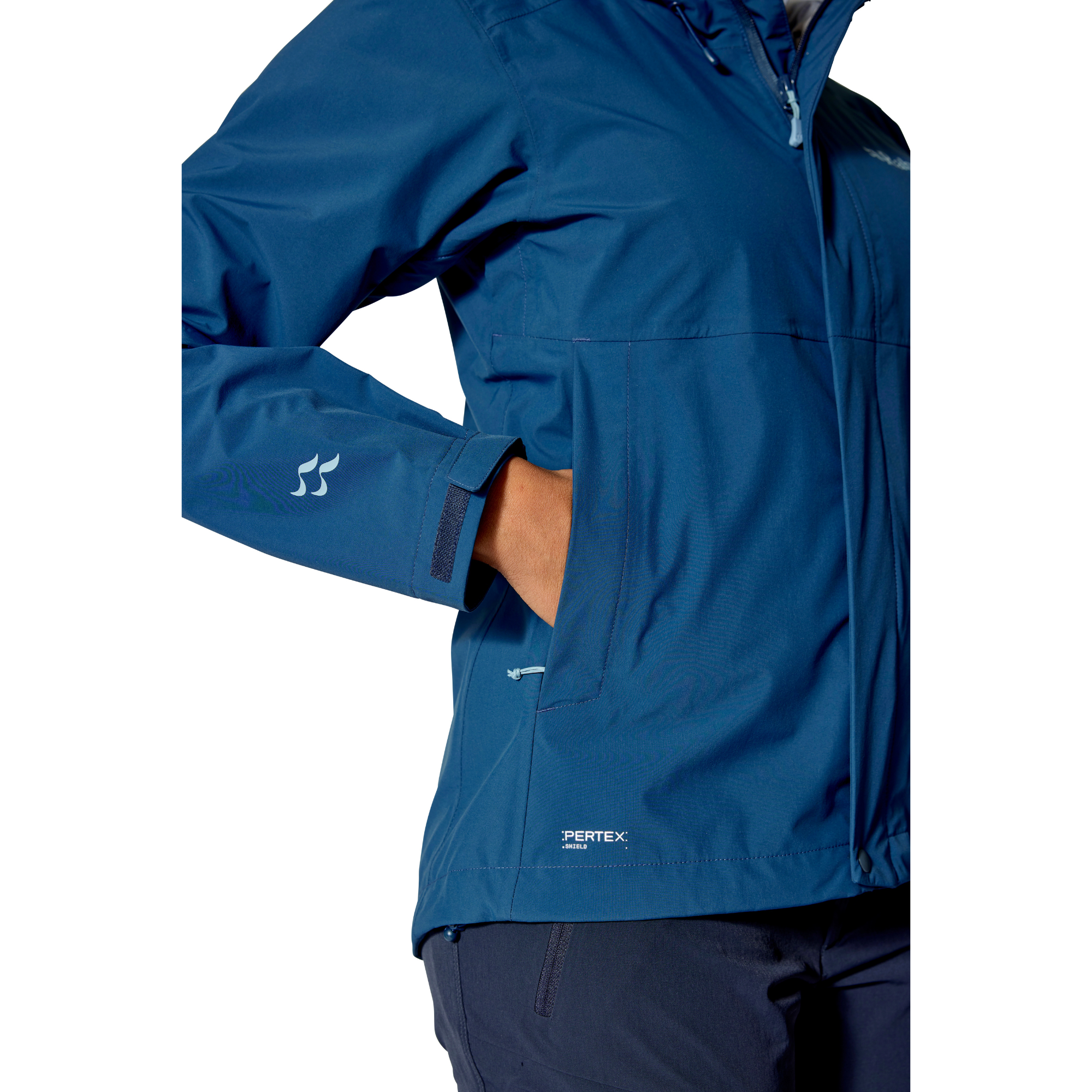 Rab Women's Firewall 3L Waterproof Jacket (Tempest Blue)