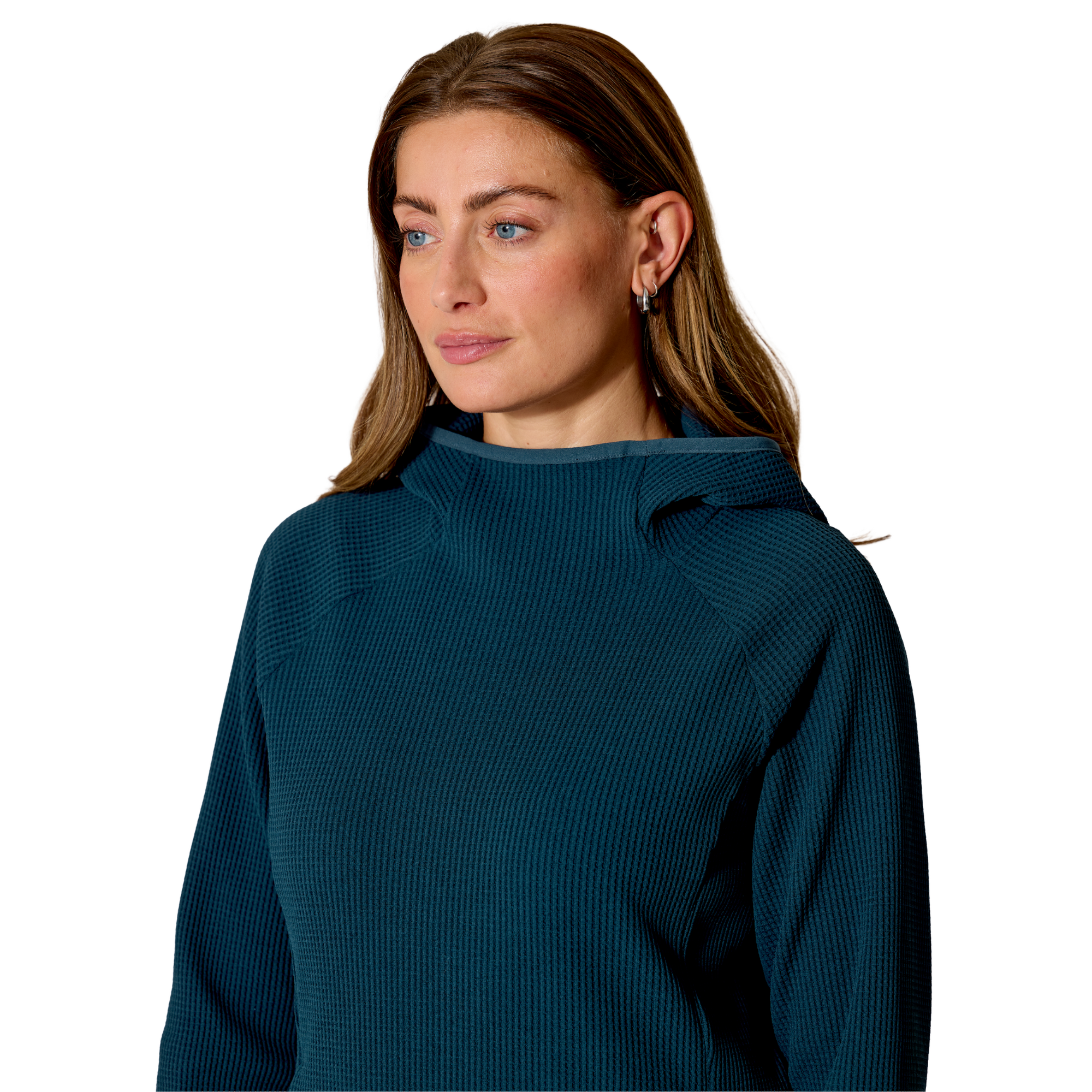 Rab Women's Hepton Pullover Hoodie (Tempest Blue)