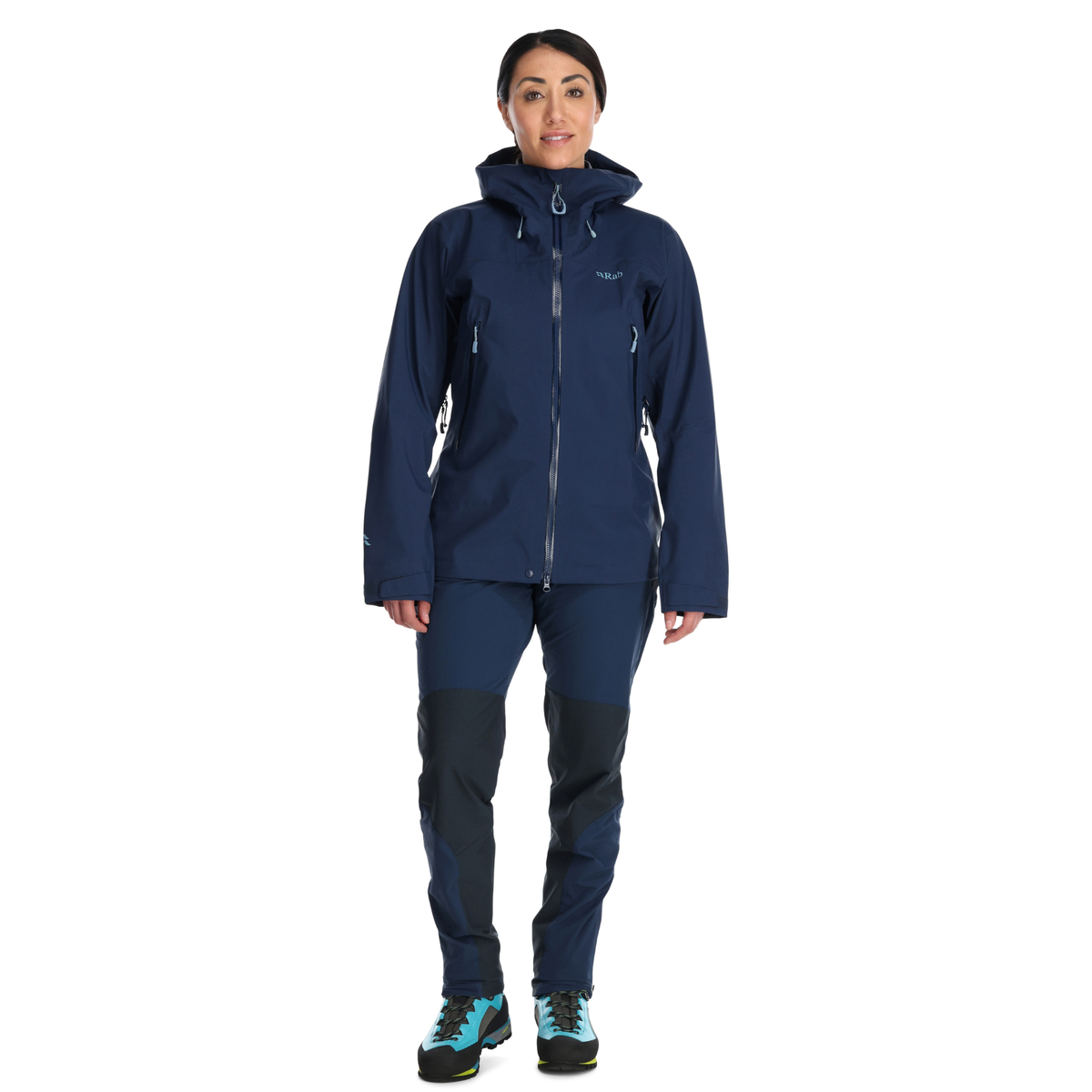 Rab Women's Kangri 3L Gore-Tex Waterproof Jacket Deep Ink DIK QWH-02