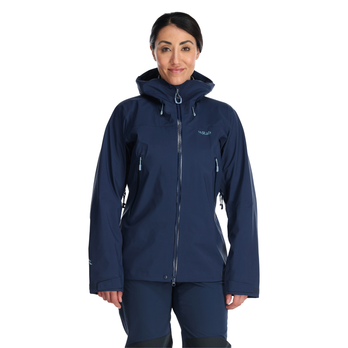 Rab Women's Kangri 3L Gore-Tex Waterproof Jacket Deep Ink DIK QWH-02