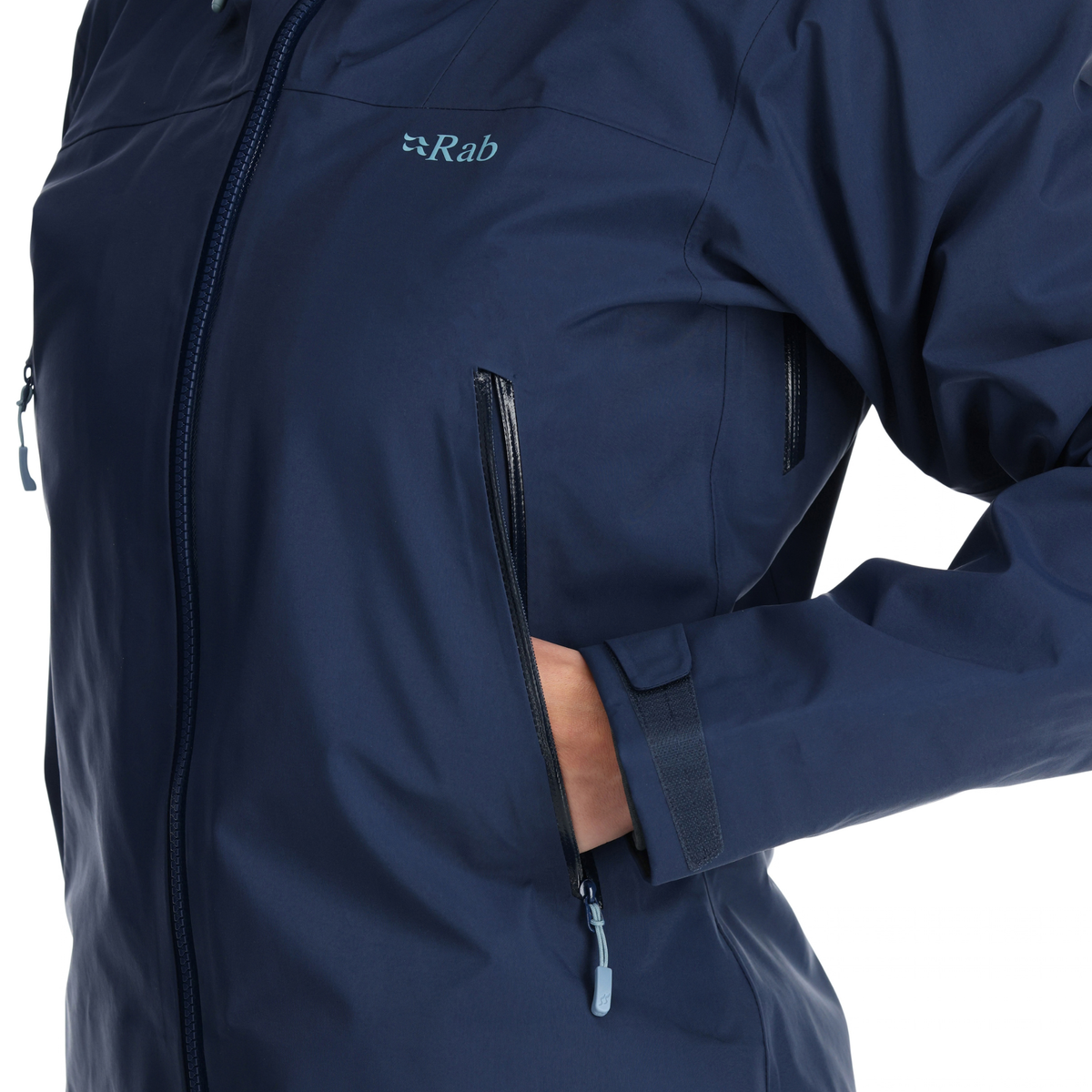 Rab Women's Kangri 3L Gore-Tex Waterproof Jacket Deep Ink DIK QWH-02