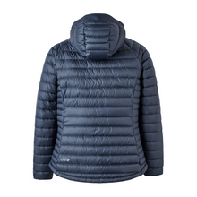 Load image into Gallery viewer, Rab Women&#39;s Microlight Alpine Hooded Down Insulated Jacket (Steel)
