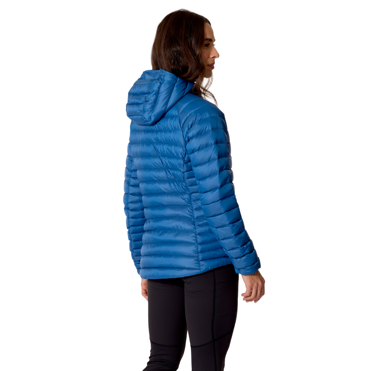 Rab Women's Microlight Alpine Hooded Down Insulated Jacket Dark Bluebird DBL QDB-93