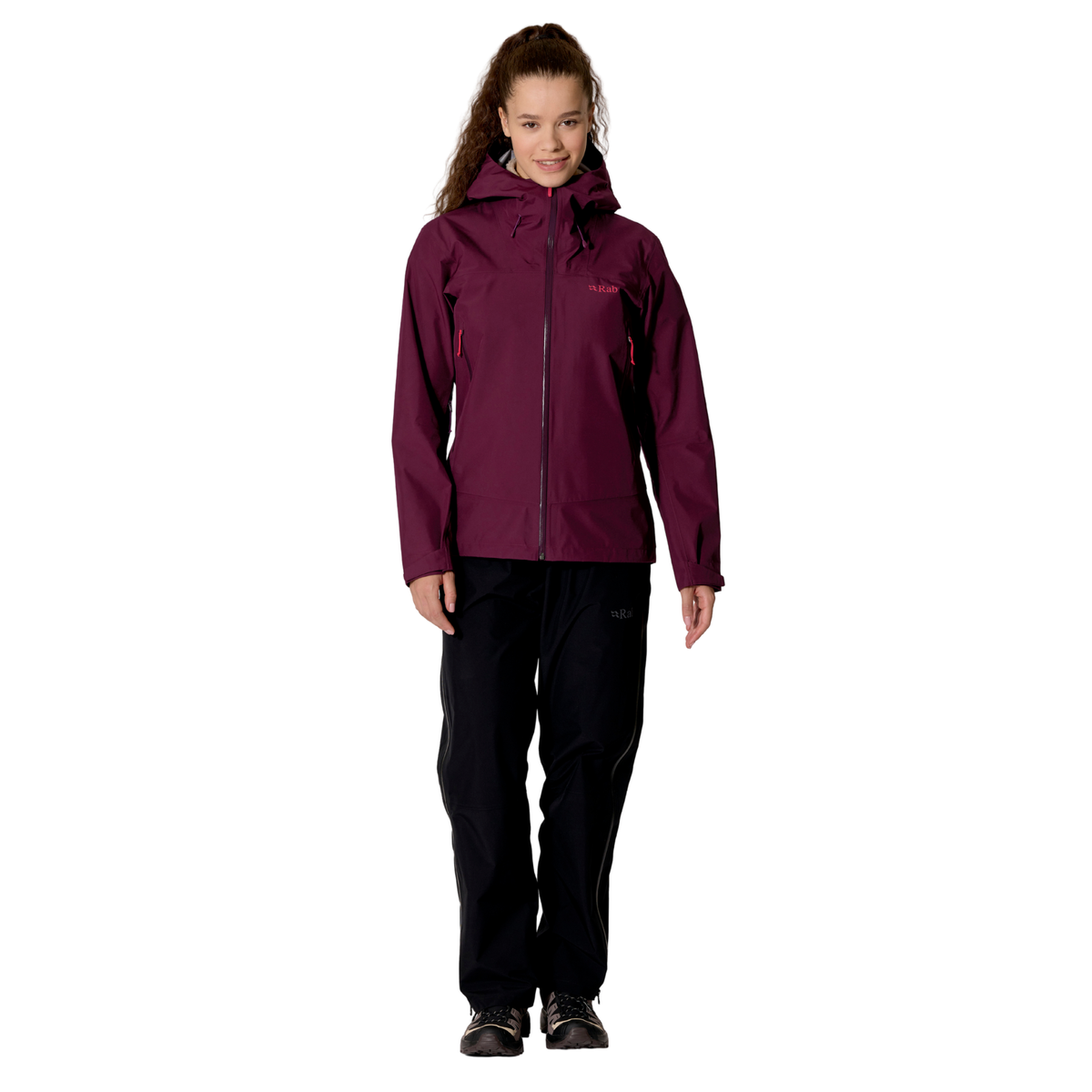Rab Women's Namche 3L Gore-Tex Waterproof Jacket Mulberry MUL QWI-88