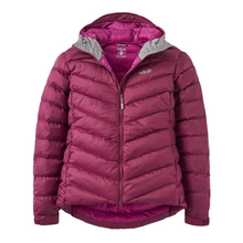 Load image into Gallery viewer, Rab Women’s Nebitron Pro (Formerly Nebula Pro) Insulated Jacket (Mulberry)
