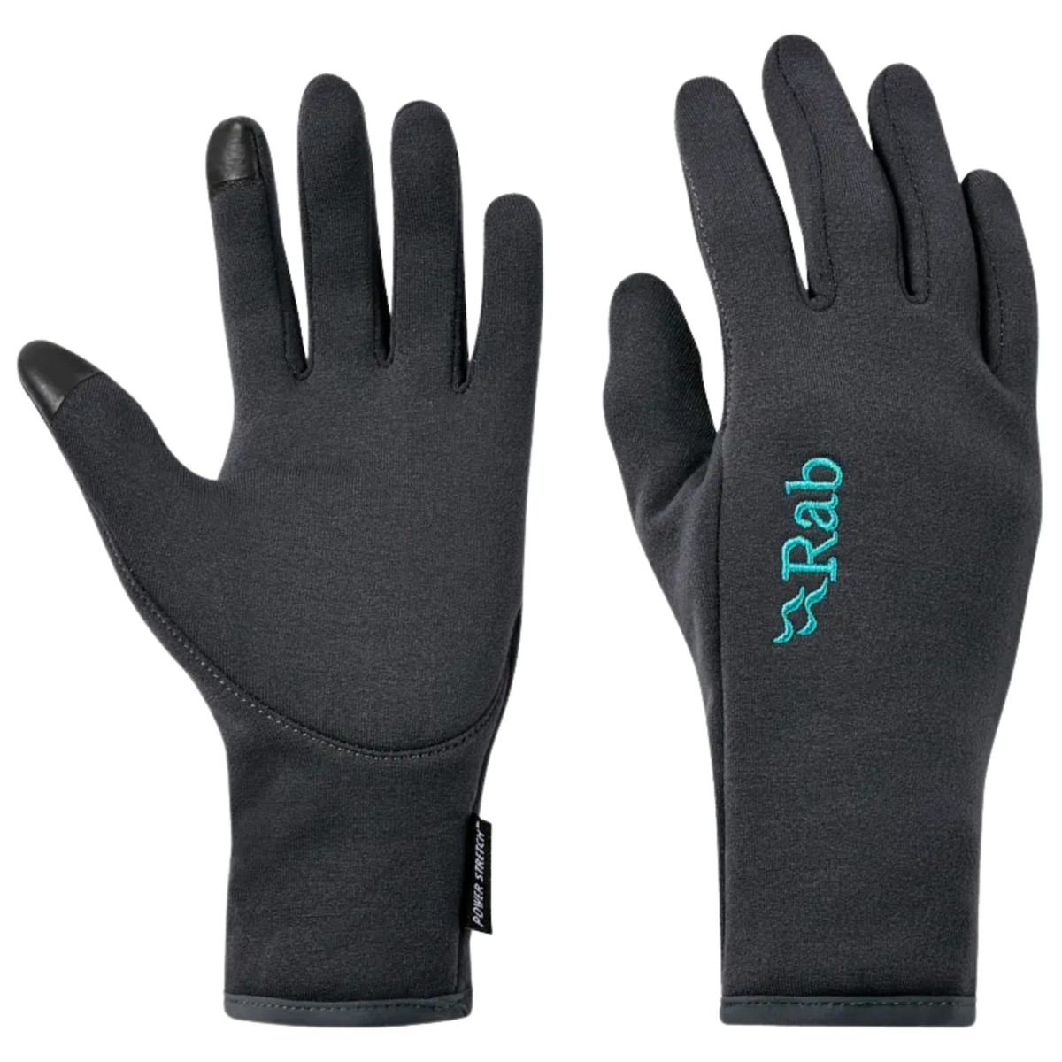 Rab Women's Power Stretch Contact Gloves Black QAH-56