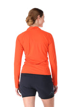 Load image into Gallery viewer, Rab Women&#39;s Sonic Long Sleeve Half Zip Technical Top (Red Grapefruit)
