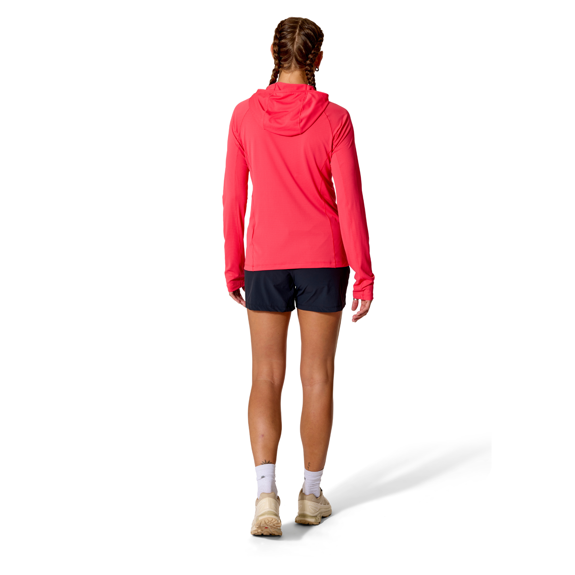 Rab Women's Sonic Technical Hoodie (Hibiscus)