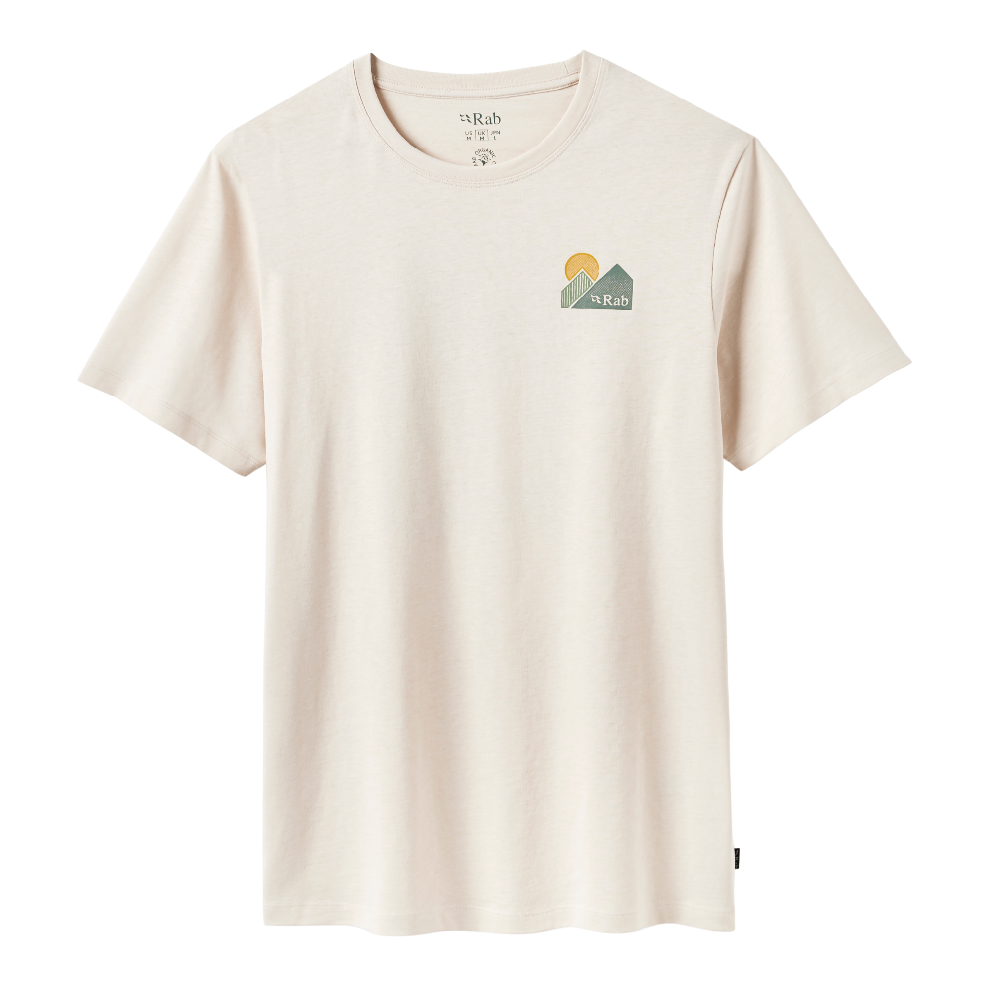 Rab Women's Stance Vista Organic Cotton Short Sleeve Tee (Ecru)
