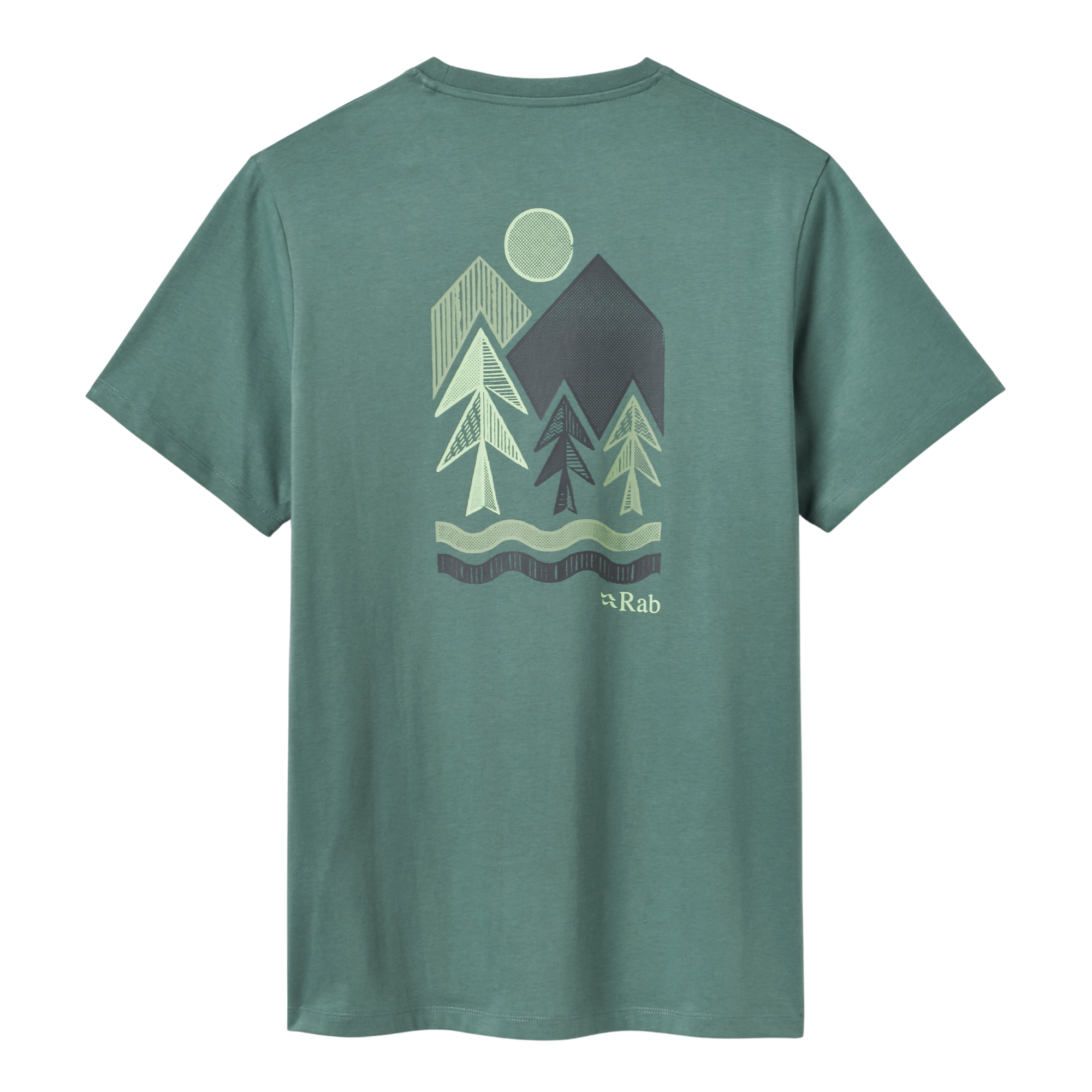 Rab Women's Stance Vista Organic Cotton Short Sleeve Tee (Sage)