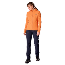 Load image into Gallery viewer, Rab Women&#39;s Stavel Hooded Full Zip Fleece (Dark Melba)
