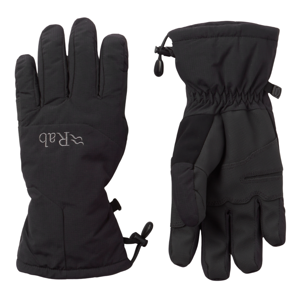 Rab Women’s Storm Waterproof Insulated Gloves (Black)
