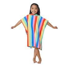 Load image into Gallery viewer, Rip Curl Kids Mixed Snap Cotton Hooded Changing Robe (Multico)
