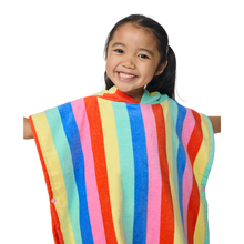 Load image into Gallery viewer, Rip Curl Kids Mixed Snap Cotton Hooded Changing Robe (Multico)
