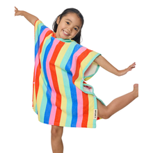 Load image into Gallery viewer, Rip Curl Kids Mixed Snap Cotton Hooded Changing Robe (Multico)
