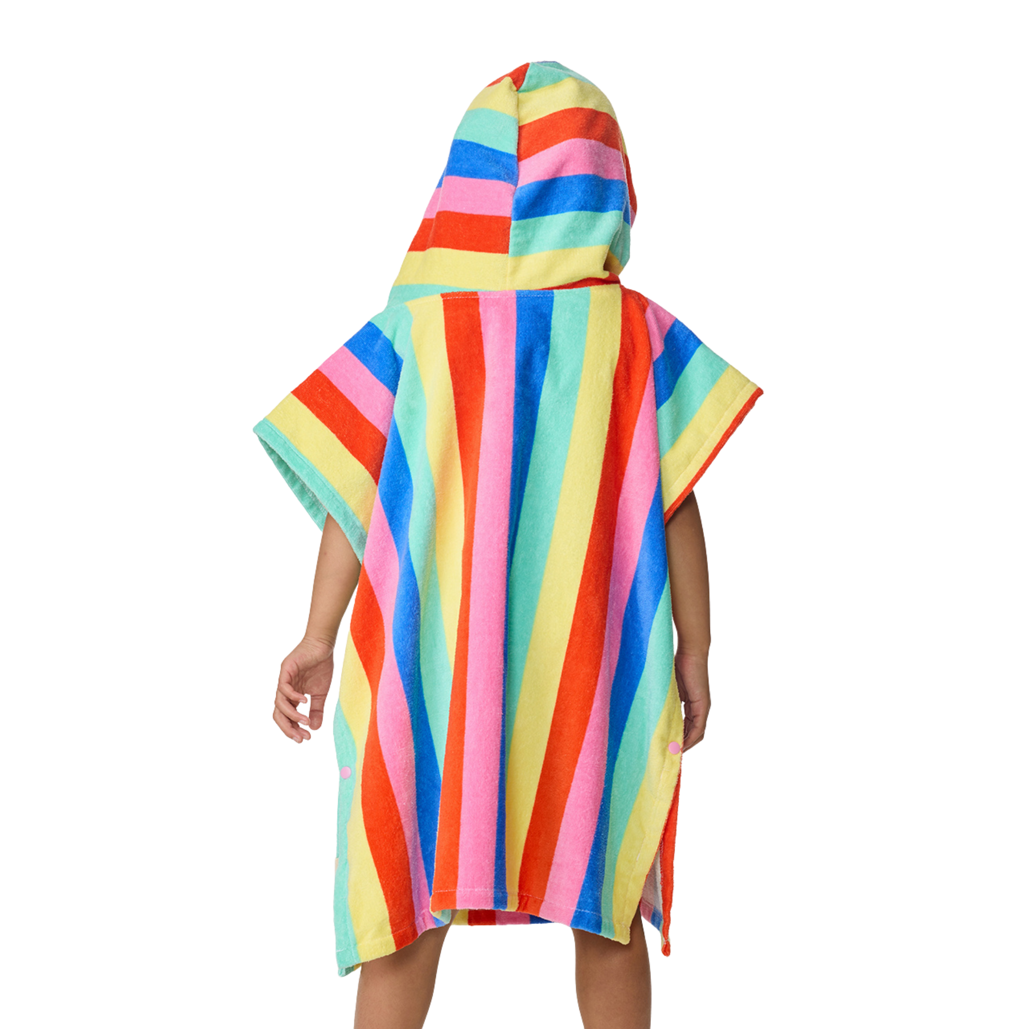 Rip Curl Kids Mixed Snap Cotton Hooded Changing Robe (Multico)