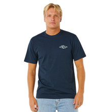 Load image into Gallery viewer, Rip Curl Men's Hazey Days Short Sleeve Tee (Dark Navy)
