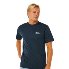 Load image into Gallery viewer, Rip Curl Men's Hazey Days Short Sleeve Tee (Dark Navy)
