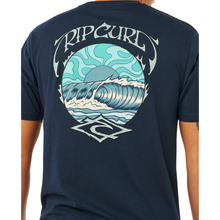 Load image into Gallery viewer, Rip Curl Men's Hazey Days Short Sleeve Tee (Dark Navy)
