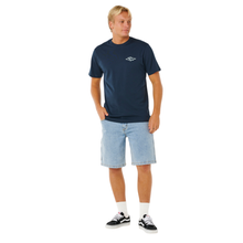 Load image into Gallery viewer, Rip Curl Men's Hazey Days Short Sleeve Tee (Dark Navy)
