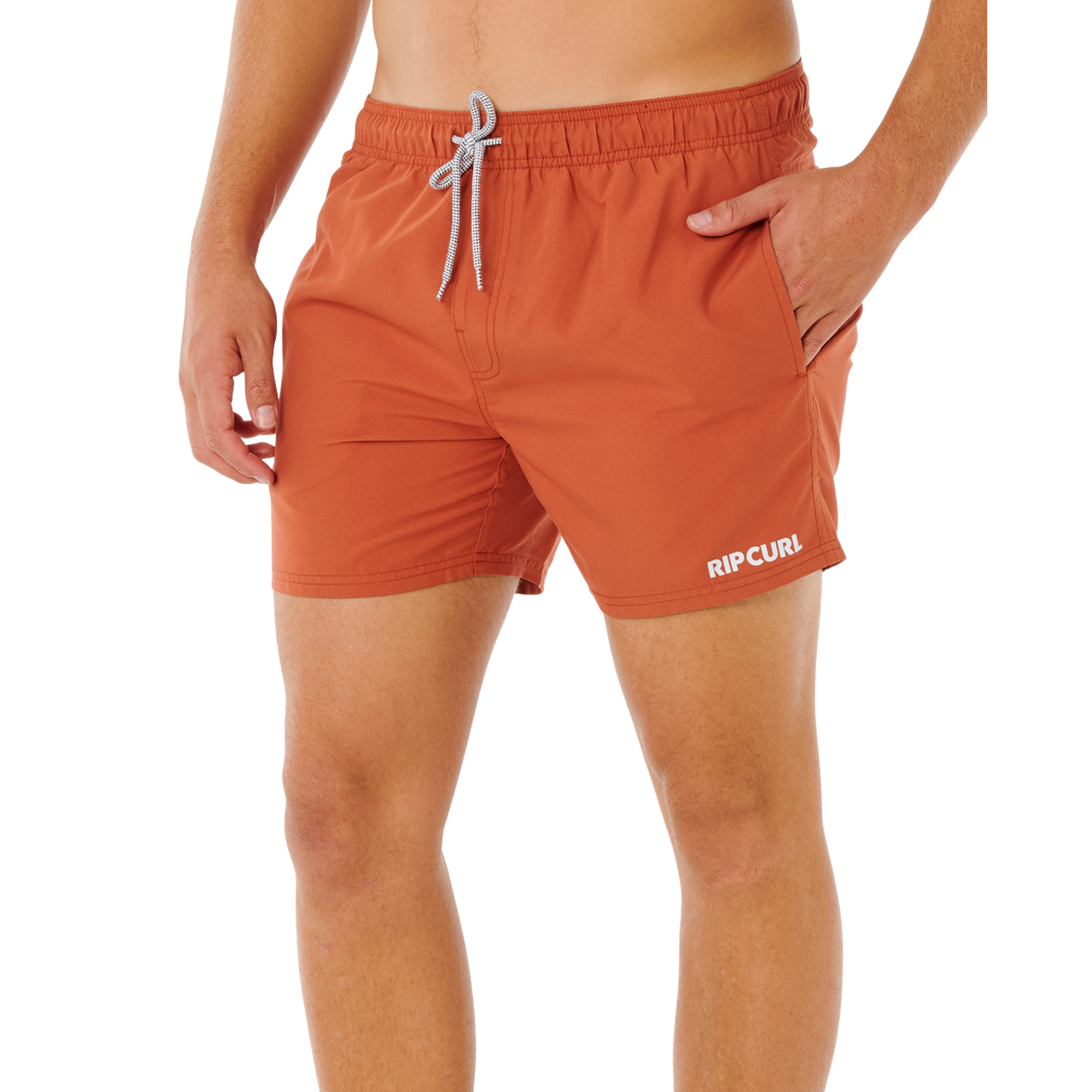 Rip Curl Men's Offset Volley Shorts (Baked Clay)