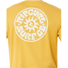 Load image into Gallery viewer, Rip Curl Men's Pacific Rinse Circle Short Sleeve Tee (Ochre)
