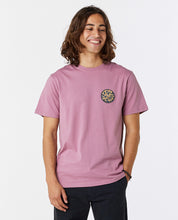 Load image into Gallery viewer, Rip Curl Men&#39;s Passage Short Sleeve Tee (Mauve)
