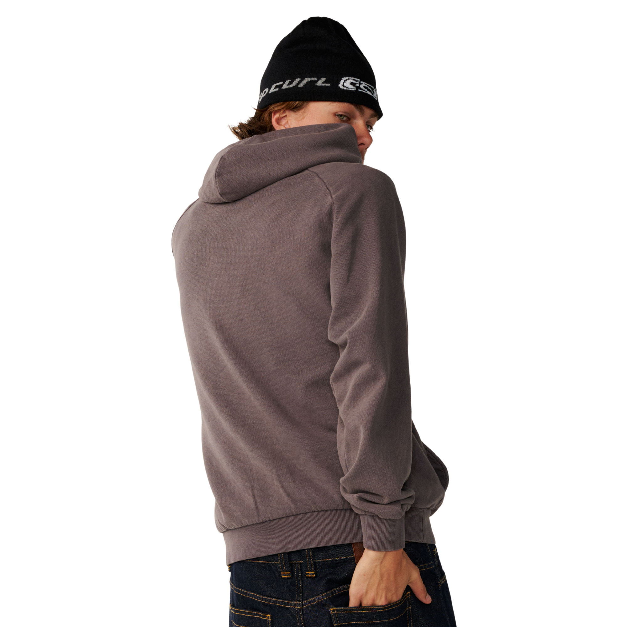 Rip Curl Men's Premium Surf Hoodie Deep Mushroom 2919 0AWMFL