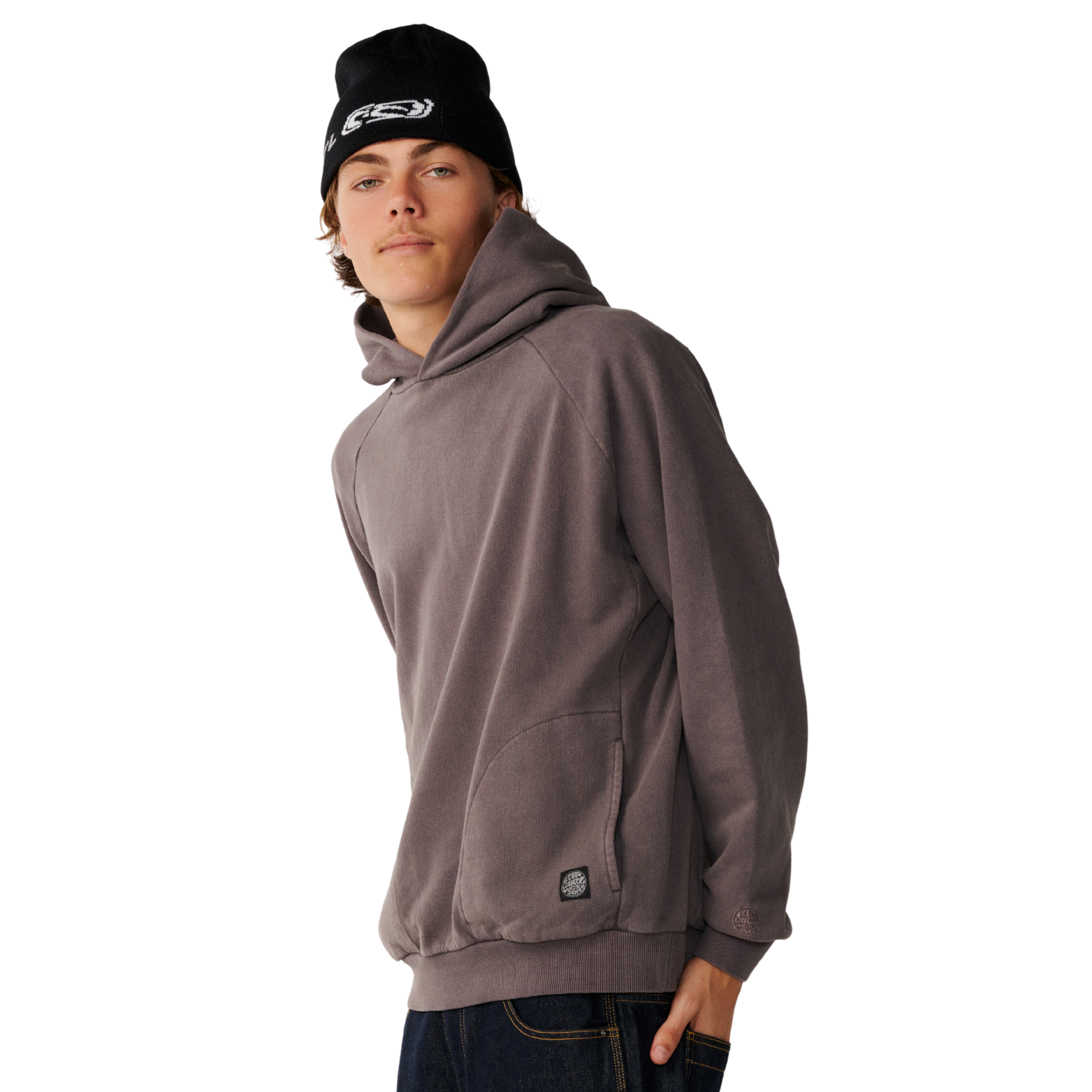 Rip Curl Men's Premium Surf Hoodie Deep Mushroom 2919 0AWMFL