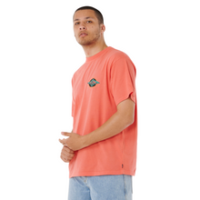 Load image into Gallery viewer, Rip Curl Men&#39;s Raw Burst Short Sleeve Tee (Rose Sky)
