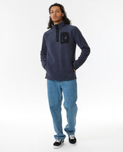 Load image into Gallery viewer, Rip Curl Men&#39;s Search Polar Crew Half Snap Fleece (Purple Night)
