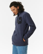 Load image into Gallery viewer, Rip Curl Men&#39;s Search Polar Crew Half Snap Fleece (Purple Night)
