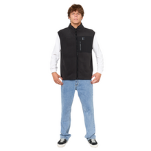Load image into Gallery viewer, Rip Curl Men&#39;s Search Polar Fleece Vest (Black)
