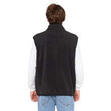 Load image into Gallery viewer, Rip Curl Men&#39;s Search Polar Fleece Vest (Black)
