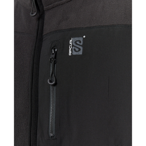 Rip Curl Men's Search Polar Fleece Vest (Black)