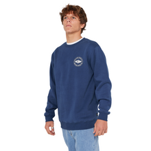 Load image into Gallery viewer, Rip Curl Men&#39;s Staple Crew Neck Fleece Sweatshirt (Light Navy)
